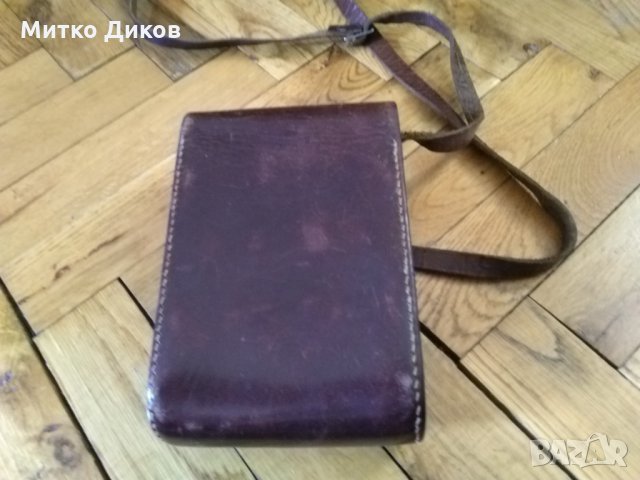 Чанта за през рамо естествена кожа 170х105 х70мм-за мобилен и друго, снимка 4 - Чанти - 25586190