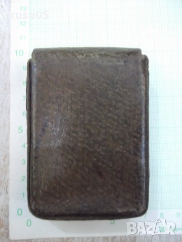 Калъф от естествена кожа за цигари от магазин "СБХ" от соца, снимка 3 - Други ценни предмети - 26057478