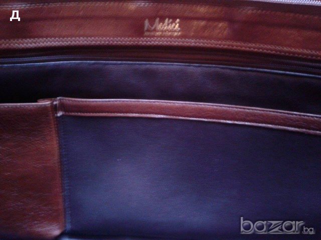  "Medici"ест.кожа  ръчно изработена в Германия , снимка 4 - Чанти - 14090812