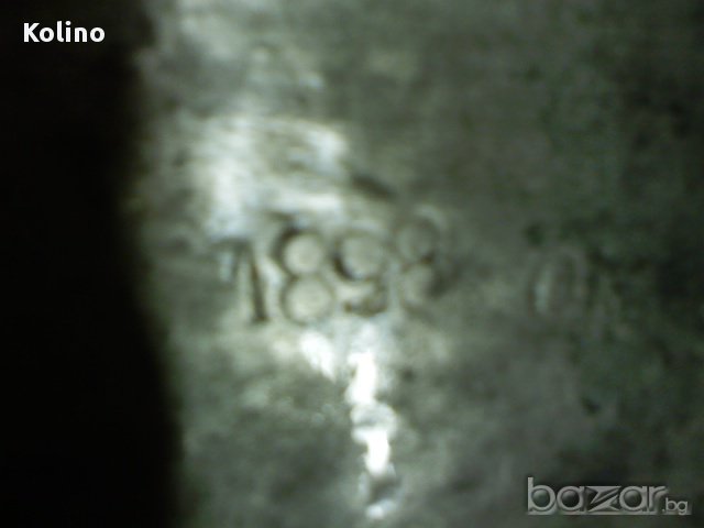 Старинна Медна калайдисана тава за сладко - 1898 г., ръчна изработка - Реликва, снимка 3 - Антикварни и старинни предмети - 8789431