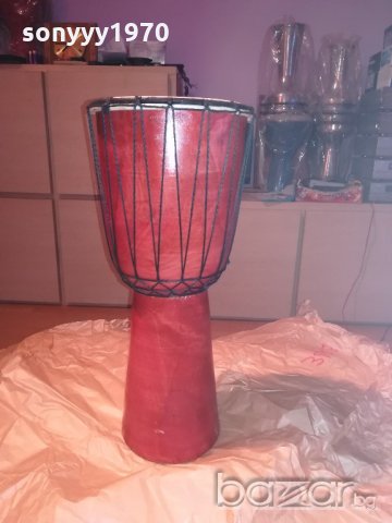 огромна дървена тарамбука-50х22см-внос швеицария, снимка 2 - Ударни инструменти - 20458960