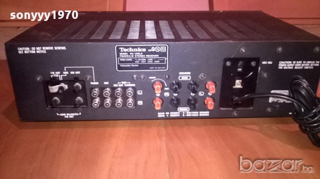 technics sa-100lk-stereo receiver-made in japan-внос швеицария, снимка 10 - Ресийвъри, усилватели, смесителни пултове - 12371636