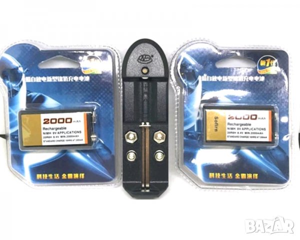 Акумулаторни батерии CR2 (CR-2), CR123A, 9V, АА, ААА, TR16340 и зарядни устройства , снимка 3 - Батерии, зарядни - 20239250