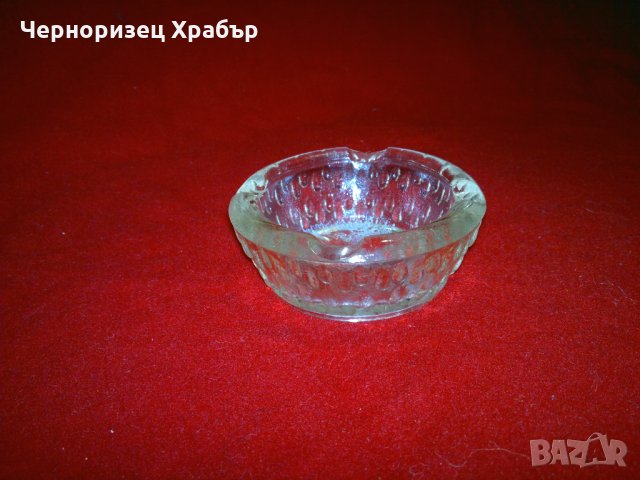стъклен пепелник , снимка 1