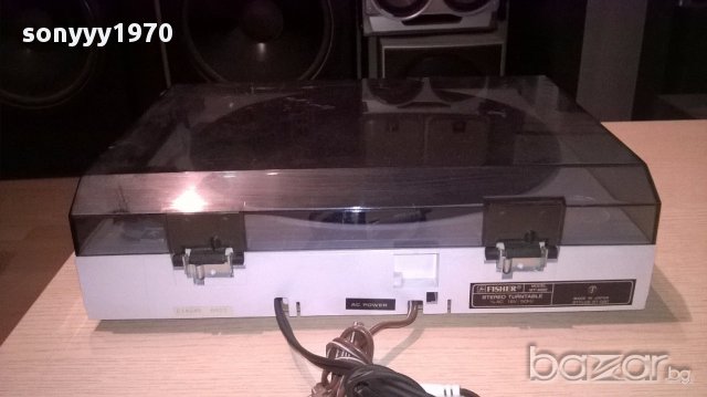Fisher mt-m82 stereo turntable-made in japan-12volts-внос швеицария, снимка 7 - Ресийвъри, усилватели, смесителни пултове - 15259849