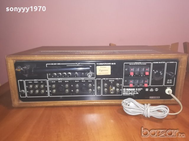 yamaha stereo receiver-made in japan-внос швеицария, снимка 7 - Ресийвъри, усилватели, смесителни пултове - 20993765