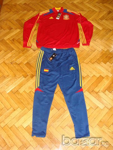  Уникален Тренировъчен Анцуг на Испания Адидас тесен Spain Training Tracksuit Adidas  Xl Xxl, снимка 1 - Спортна екипировка - 7735308