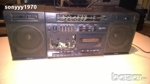 hitachi trk-530e-made in singapore-внос швеицария, снимка 14 - Ресийвъри, усилватели, смесителни пултове - 9909662