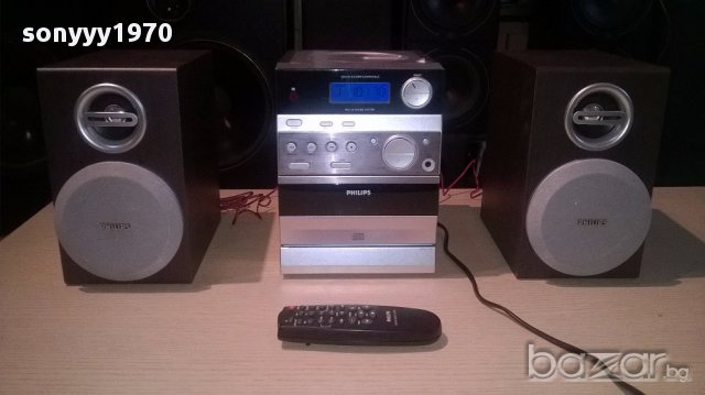 Philips cd/tuner/deck/amplifier/remote+колони-внос швеицария, снимка 6 - Ресийвъри, усилватели, смесителни пултове - 13287978