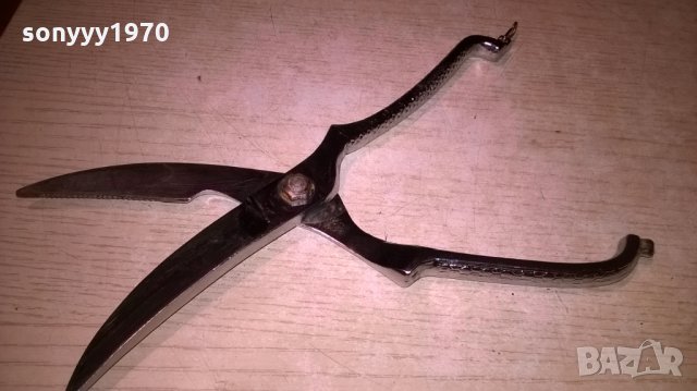 verchrom-24см-ножица за пилета/месо-внос швеция, снимка 3 - Прибори за хранене, готвене и сервиране - 25457433