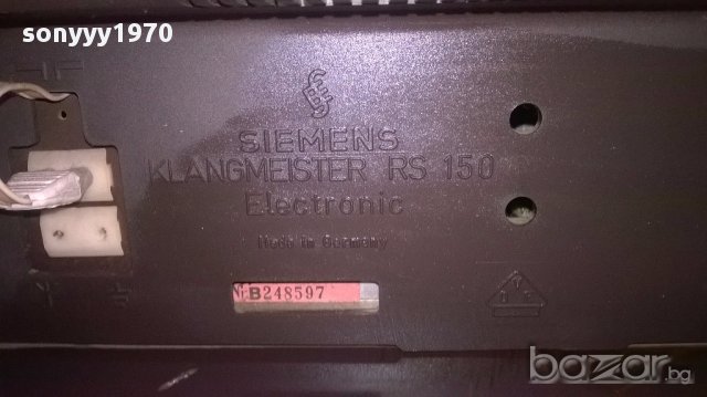 Siemens rs150-hifi receiver-germany-ретро-внос швеицария, снимка 17 - Ресийвъри, усилватели, смесителни пултове - 14946106