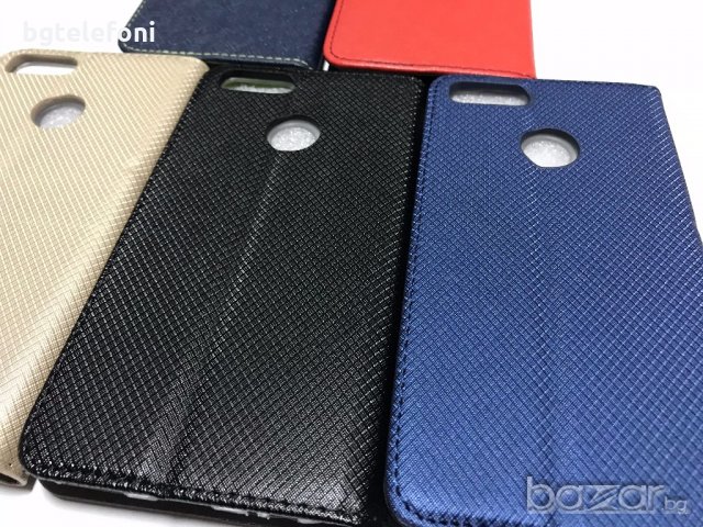 Xiaomi Mi A1 калъф тип тефтер със силиконово легло, снимка 3 - Калъфи, кейсове - 19978496