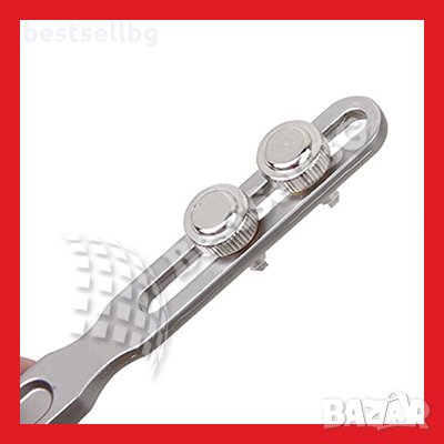 Професионален регулируем инструмент отварачка отваряне затваряне на капаците на часовници часовникар, снимка 3 - Други инструменти - 24213910