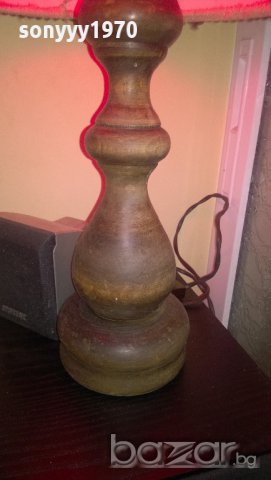 ретро-нощна лампа-внос швеицария 50/30см-от швеицария, снимка 2 - Антикварни и старинни предмети - 9002179