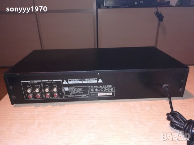 toshiba equalizer-made in japan-внос швеицария, снимка 14 - Ресийвъри, усилватели, смесителни пултове - 21565805