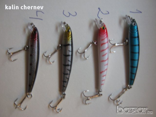 воблер 7.5см 5.6г, снимка 8 - Такъми - 8411533