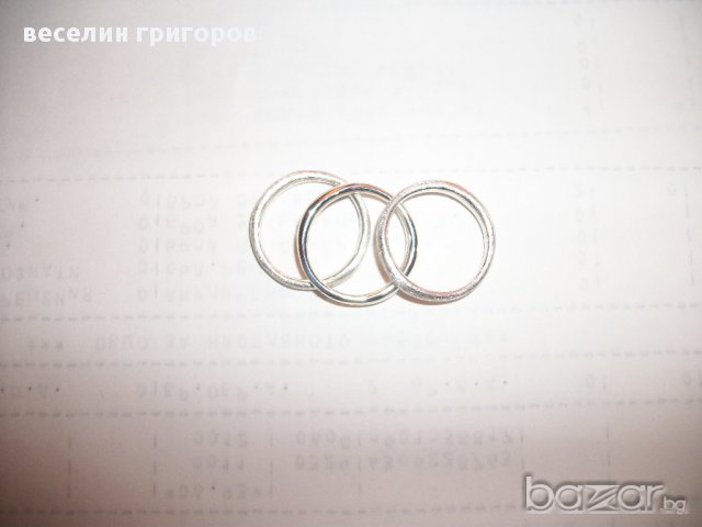 сребърен пръстен, снимка 1 - Пръстени - 10961197