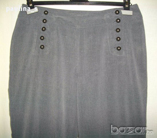 Дизайнерски панталон тип шалвари с висока талия, снимка 7 - Къси панталони и бермуди - 14512233