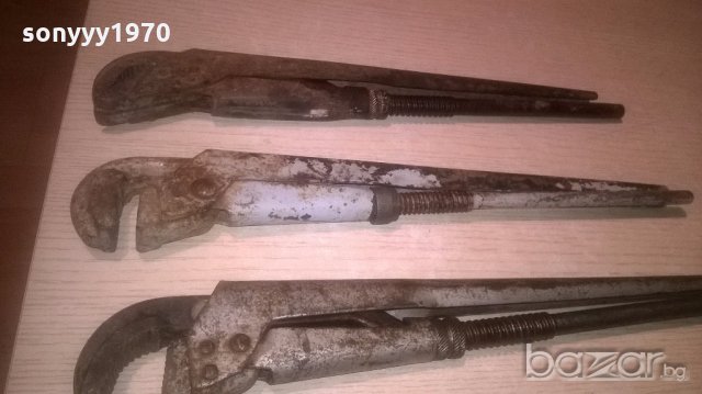 СТАРИ ЯКИ-раздвижни ключове 40см-65лв за брои, снимка 13 - Ключове - 19775986