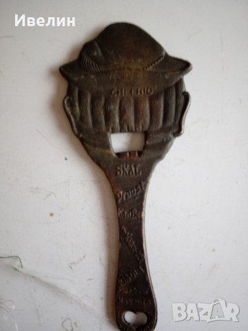 стара метална отварачка, снимка 3 - Антикварни и старинни предмети - 21823939
