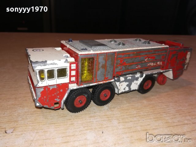 made in germany-маркова пожарна метална кола-20х6х5см, снимка 2 - Колекции - 20900877