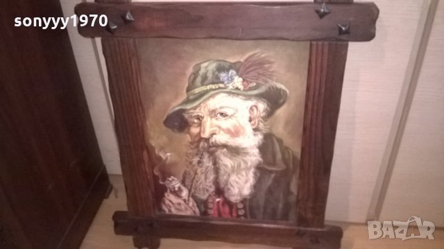 картина-внос швеицария-57х48см-старец с лула