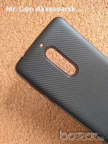 Калъф, кейс, гръб за Nokia 5 - силиконов луксозен карбон