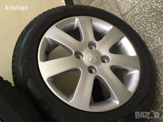 4 бр Алуминиеви джанти ( от Мицубиши) 16 цола, снимка 4 - Гуми и джанти - 22770634