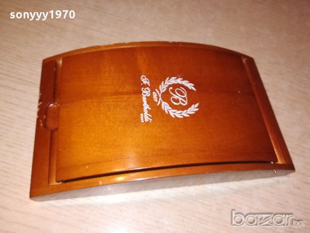 bartholdi-italy-кутия за пури-внос швеицария-21х12х5см, снимка 11 - Антикварни и старинни предмети - 21073912