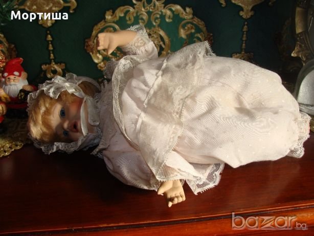  Ретро порцеланова кукла Promenade Collection Eugenie разпродажба , снимка 3 - Колекции - 20908229