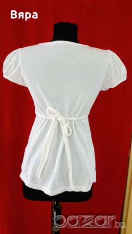 Блуза с бродерия - индийски орнаменти! , снимка 5 - Тениски - 21371363