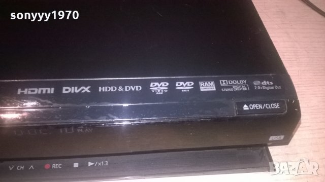 поръчан-DVB-panasonic dmr-ex84c hdd/dvd/usb/dvb/hdmi, снимка 10 - Плейъри, домашно кино, прожектори - 25916668