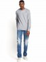 Нова сива блуза G-Star RAW Prichard Sweatshirt, оригинал, снимка 1 - Блузи - 13302423