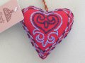 Автентично текстилно сърце с казахски национални мотиви, снимка 2