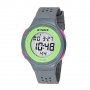 Нов дамски спортен часовник много функции сиво зелено розово Synoke
