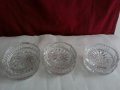 стари кристални чинийки , снимка 2