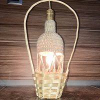 Уникална ръчно изработена лампа, снимка 4 - Декорация за дома - 23331399