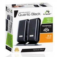 Колонки Tracer/Quanto Black за РС с USB захранване, снимка 1 - Тонколони - 22437179