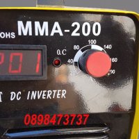 MMA-200 Инверторен електрожен с дисплей 145.00лв., снимка 2 - Други машини и части - 19232949