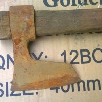 брадва с дървена дръжка, снимка 4 - Градински инструменти - 19414273