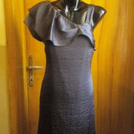 Официална маслено сива рокля М, снимка 2 - Рокли - 15229830