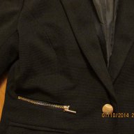 ново черно сако размер М внос от Англия, снимка 3 - Сака - 14486908