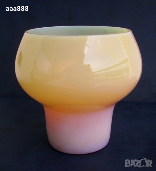 Купа/бонбониера  цветно стъкло, снимка 1