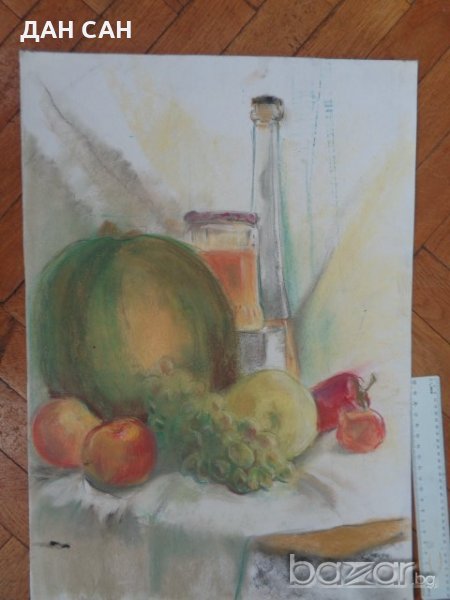 няколко графика живопис акварел пастел темпера масло туш въглен, снимка 1