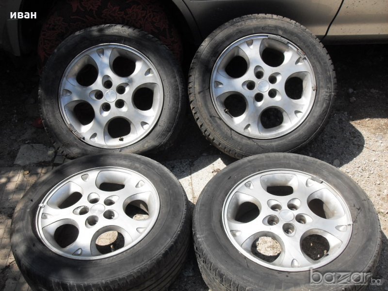 Продавам 4 броя джанти 16 - ки със гуми за Крайслер Стратус / CHRYSLER Stratus, снимка 1