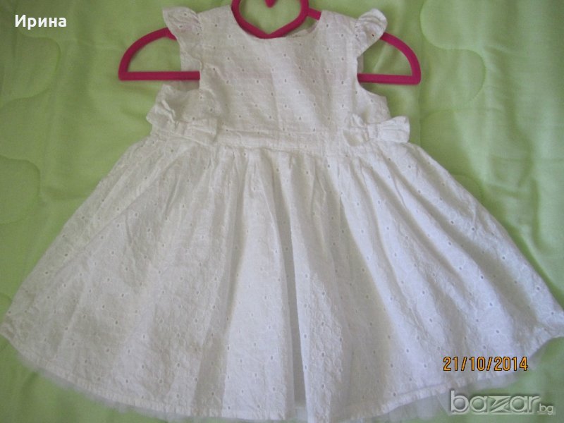 Красива рокличка Н&М за малка принцеса, 4-6 месеца, снимка 1