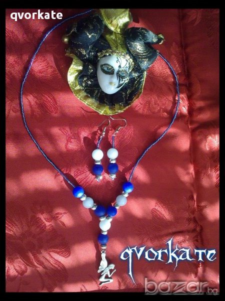 Колие и обеци Фея, снимка 1