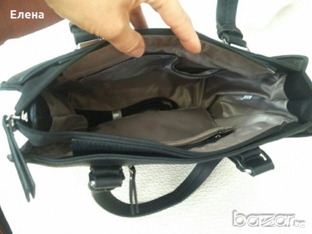 Чанта нова черна дамска от изкуствена.кожа, снимка 2 - Чанти - 21328390