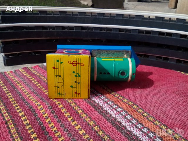 Стара играчка влакче, снимка 6 - Антикварни и старинни предмети - 24746378