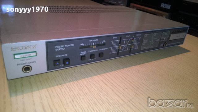 sony ta-v5 stereo amplifier-made in japan-внос швеицария, снимка 2 - Ресийвъри, усилватели, смесителни пултове - 9254645